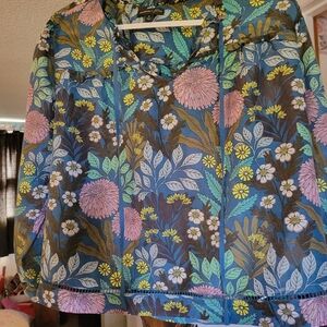 J Crew, Liberty print,  size Medium *stunning*